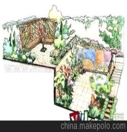 小庭院景观方案 其他创意设计